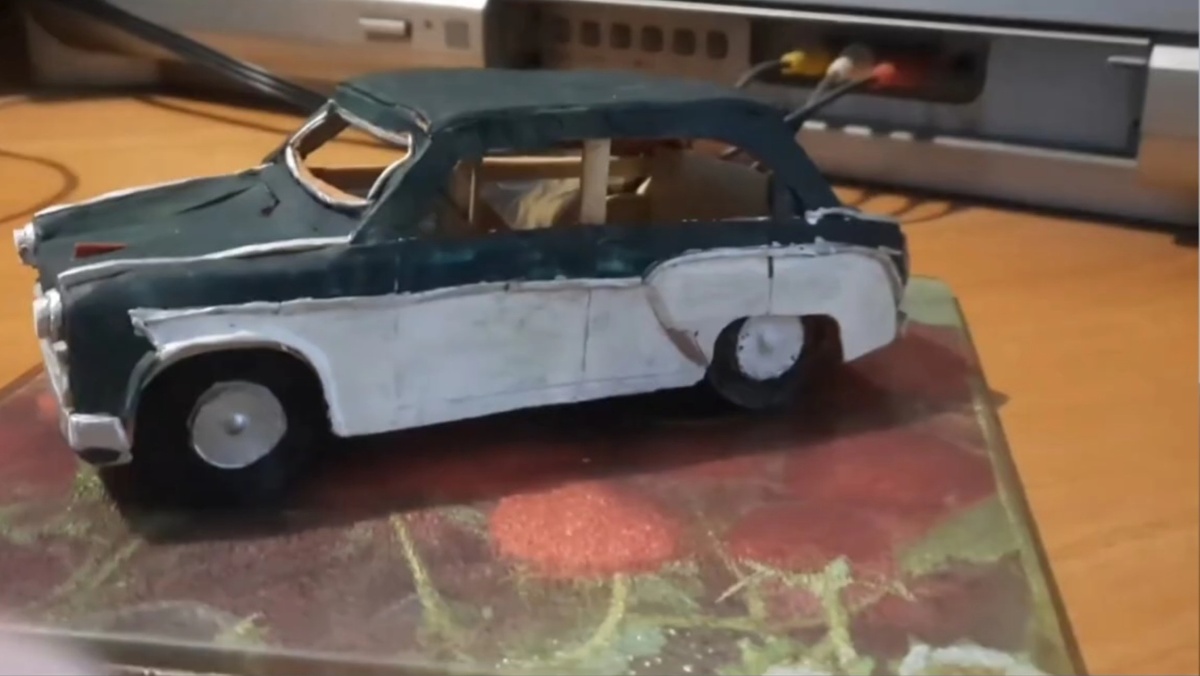 "Москвич-407". Изначальный внешний вид (23 февраля 2022 года)