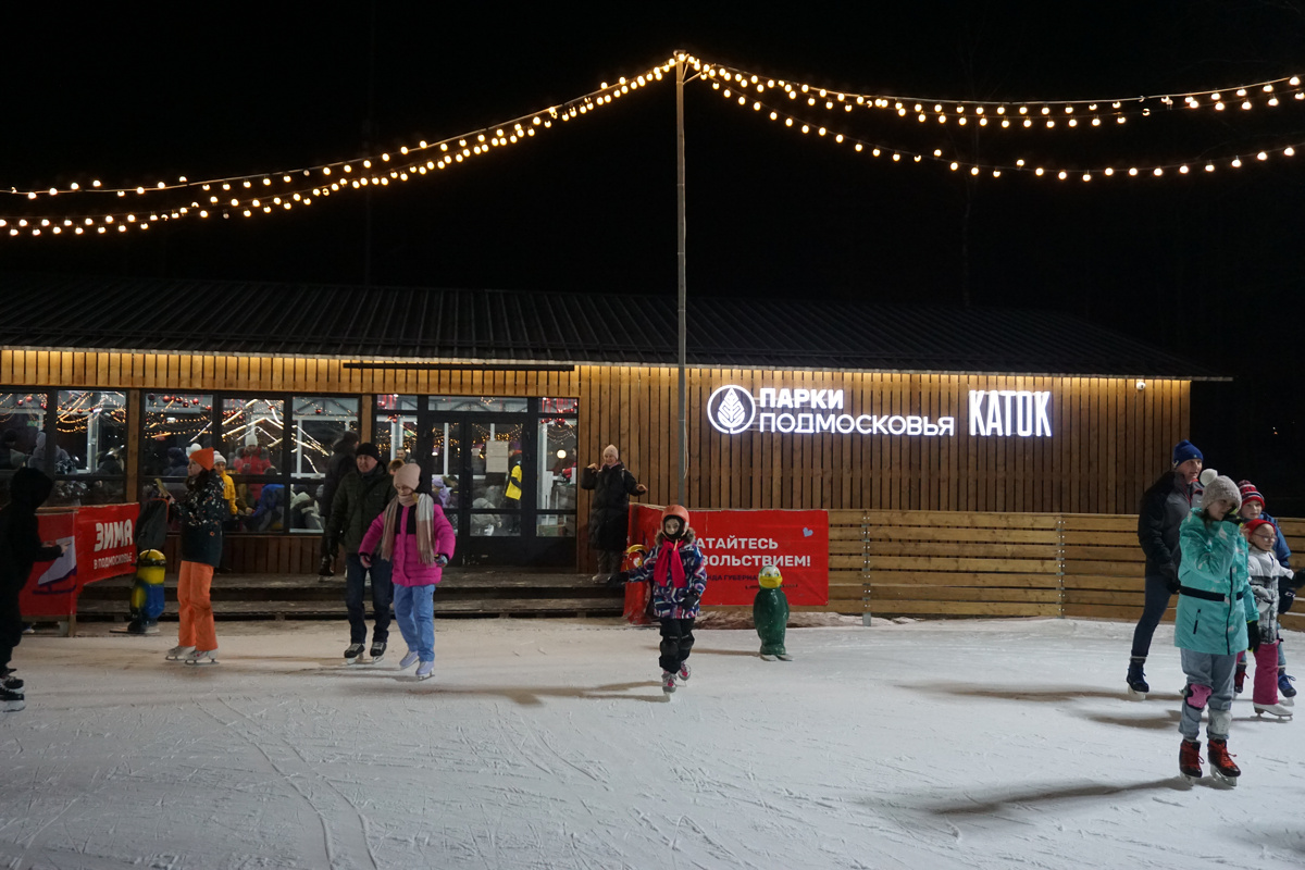 Одели коньки и погнали