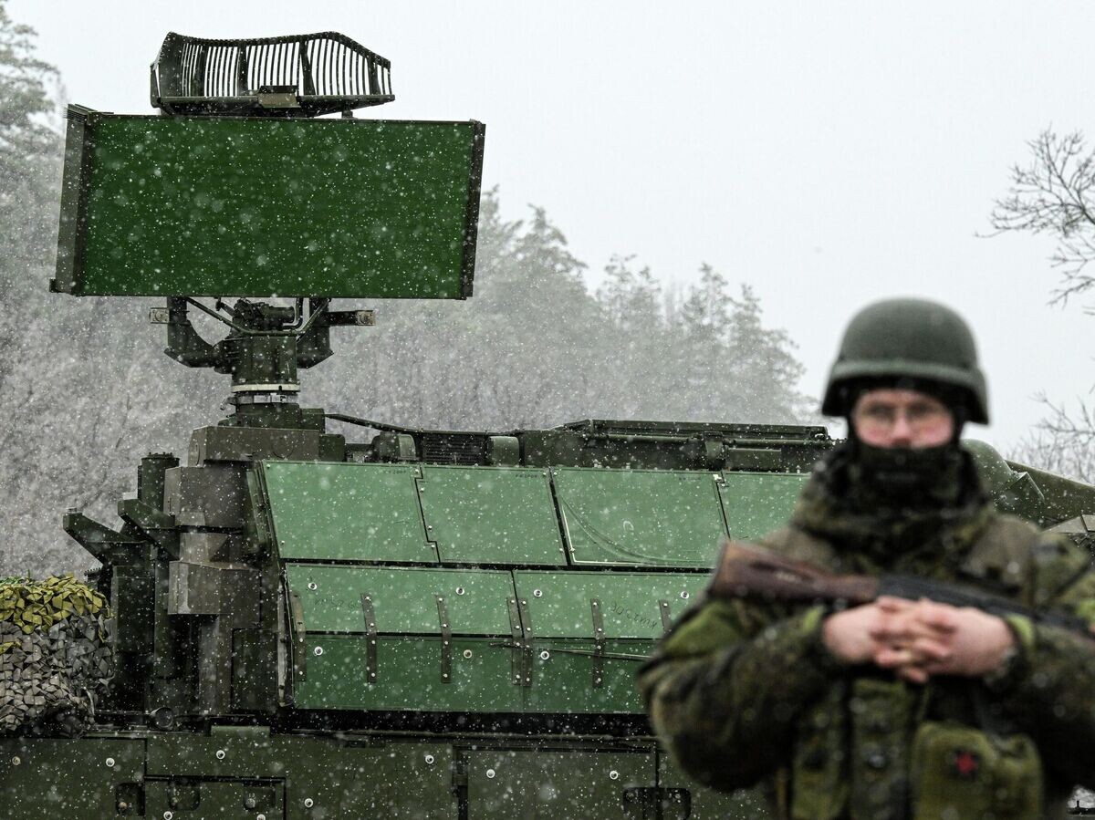    Боевое дежурство расчета ЗРК "Тор" в зоне СВО | © РИА Новости / Евгений Биятов