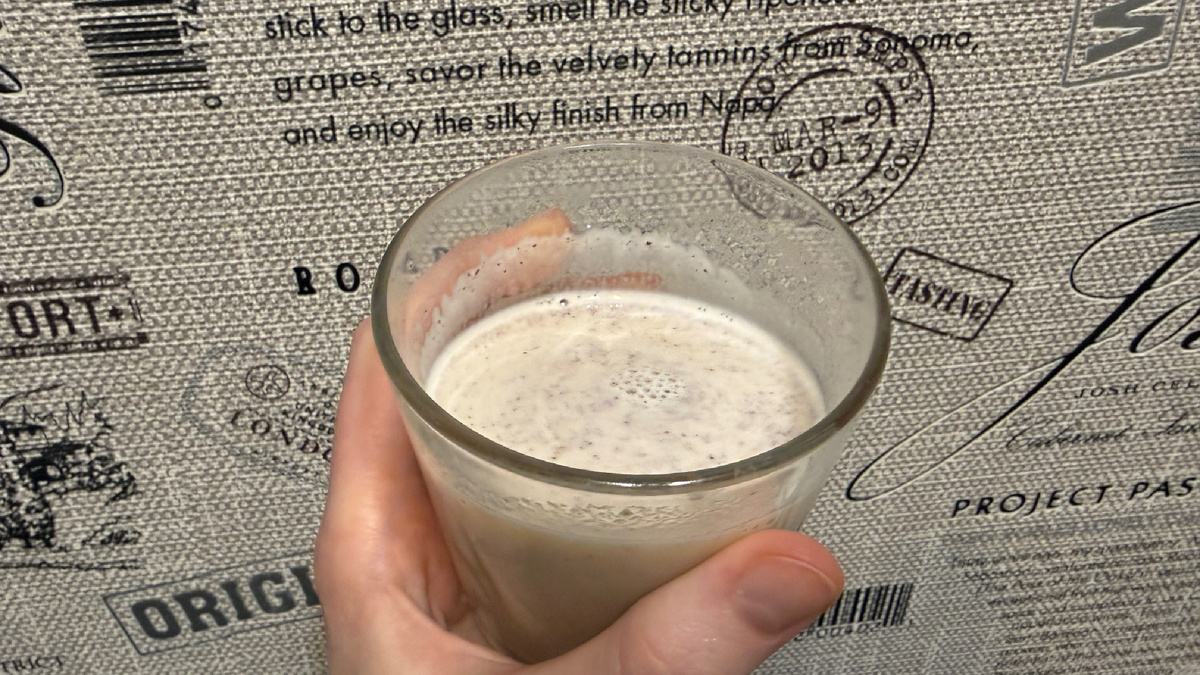 Фото готового напитка.