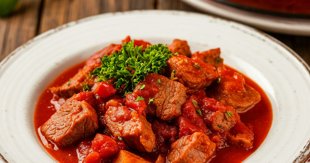 ГУЛЯШ ИЗ СВИНИНЫ