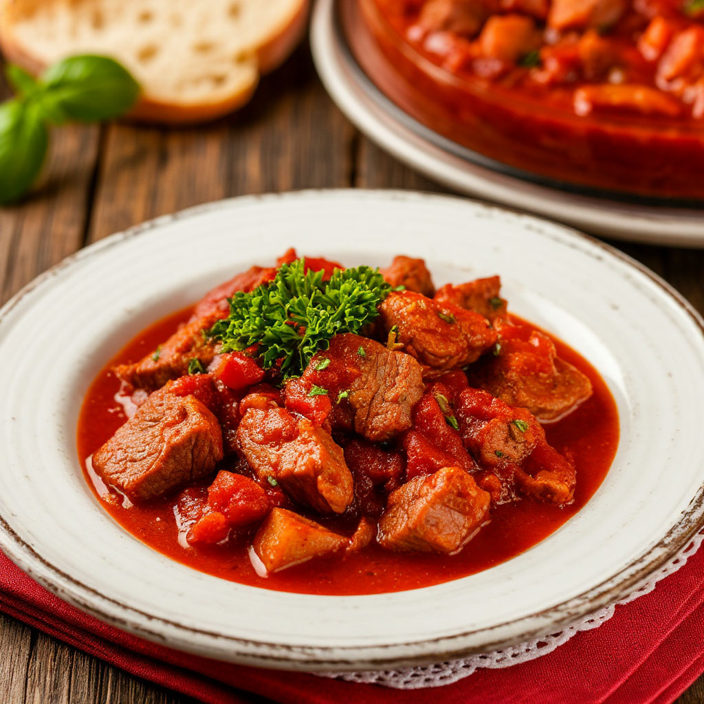 ГУЛЯШ ИЗ СВИНИНЫ