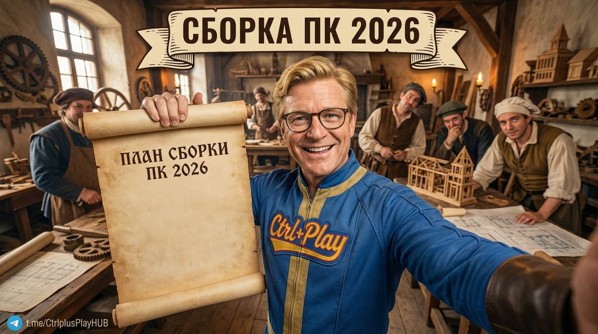 Сборка ПК 2026 под 1080p/1440p/4K: 3 адекватные конфигурации


