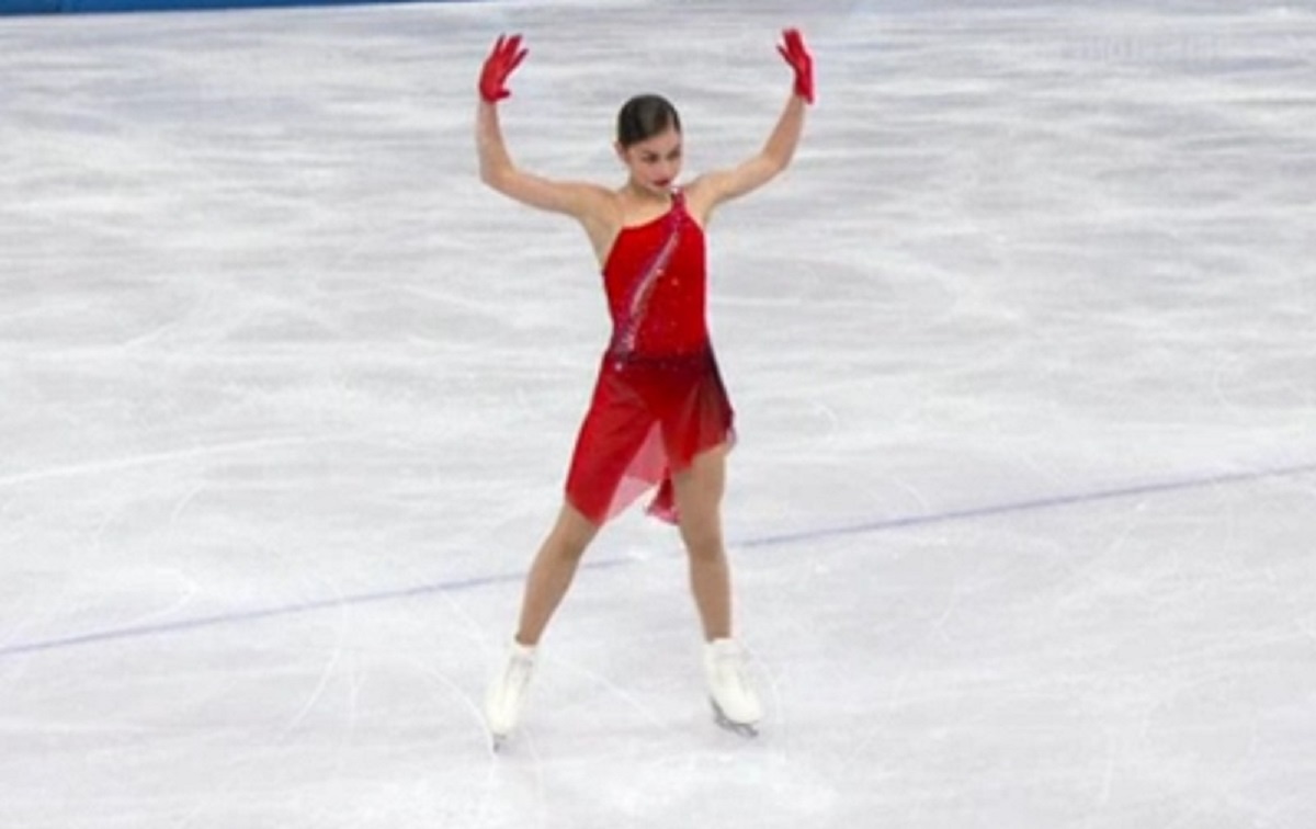     Скриншот с трансляции в ОккО Фотография взята из открытых источников.