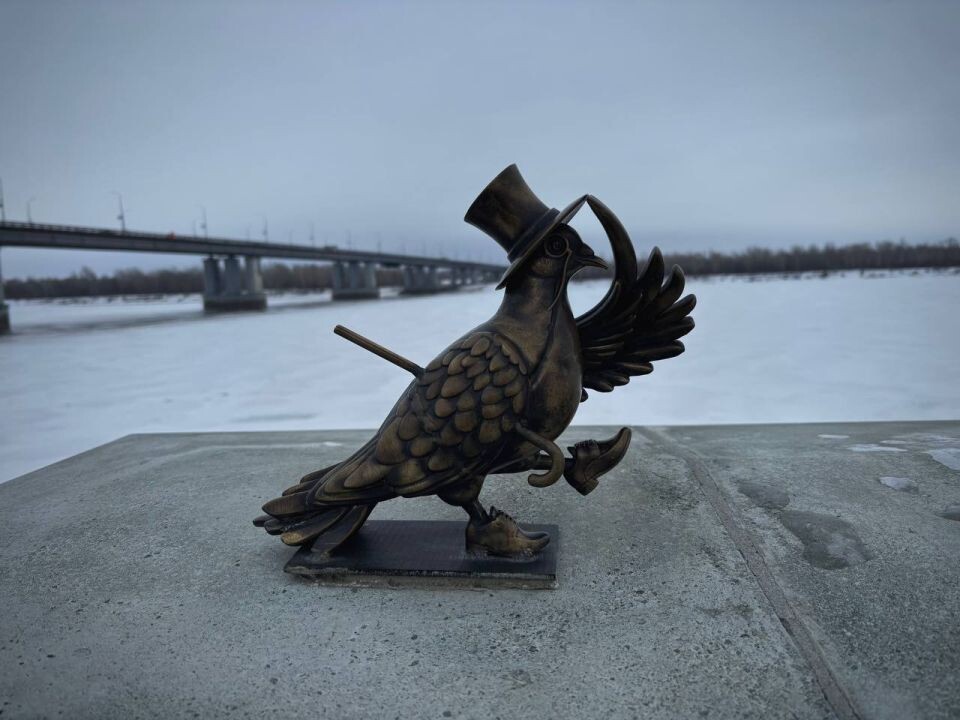    Обь. Февраль. Источник: "Толк"