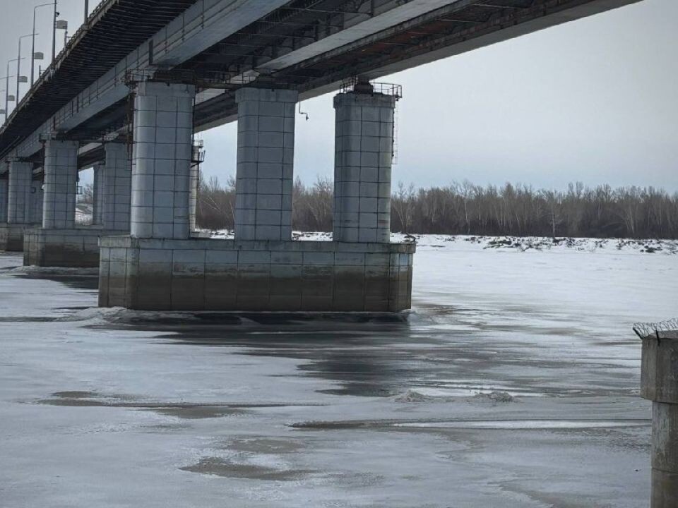    Обь. Февраль. Вид с набережной. Источник: "Толк"