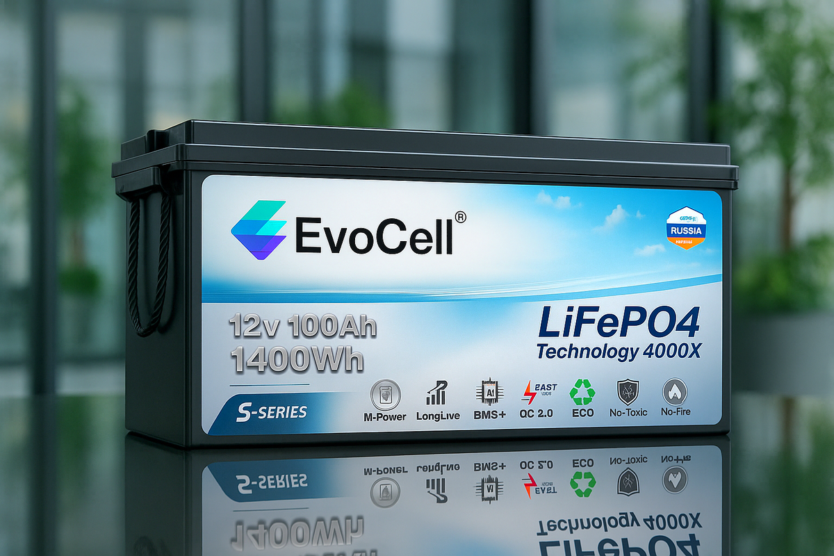 Аккумуляторы EvoCell-долговечный источник питания для автономных систем 