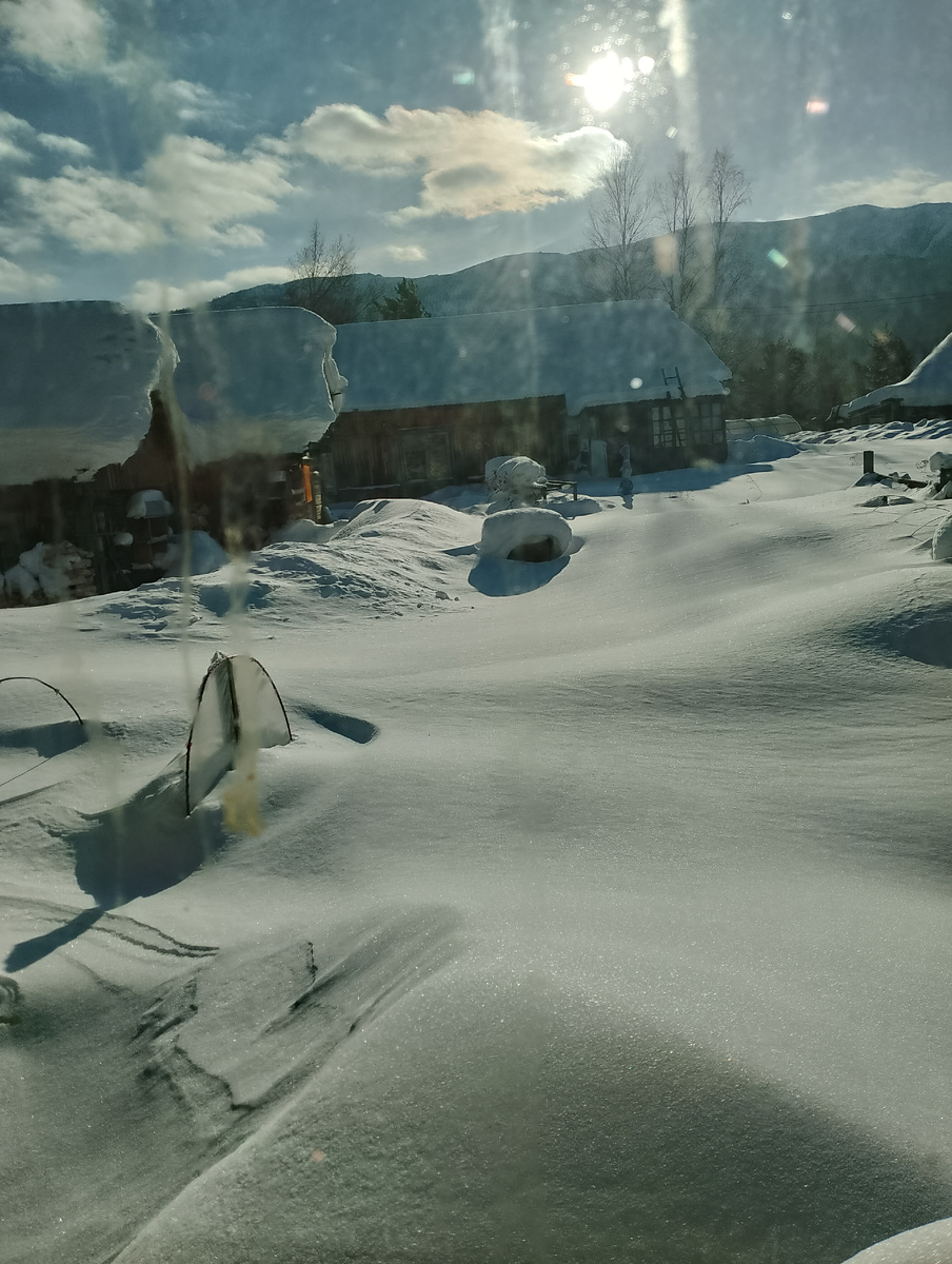 Фото 📷 автора. Вид из окна.