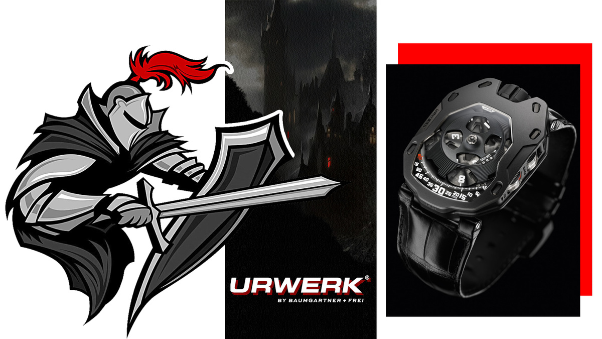 UR-105M в модификации  «Dark Knight» («Тёмный Рыцарь») имеет корпус из титана и стальной безел, с обработанным покрытием AlTiN