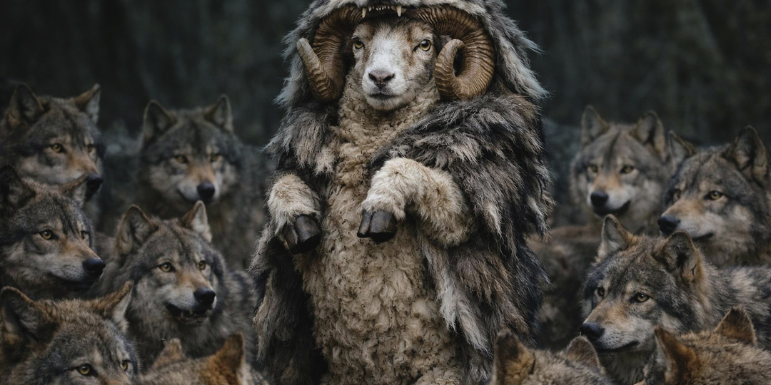 Баран в волчьей шкуре (басня)