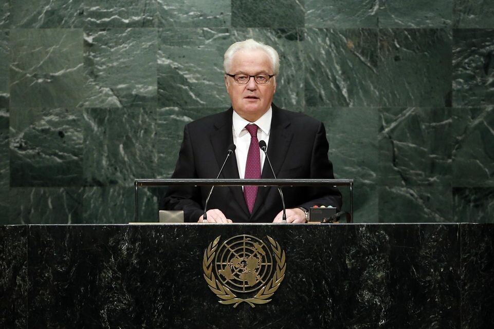    Churkin dies aged 64 Li Muzi/Xinhua / www.globallookpress.com