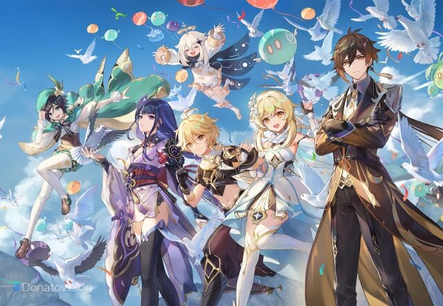    Архонты в Genshin Impact