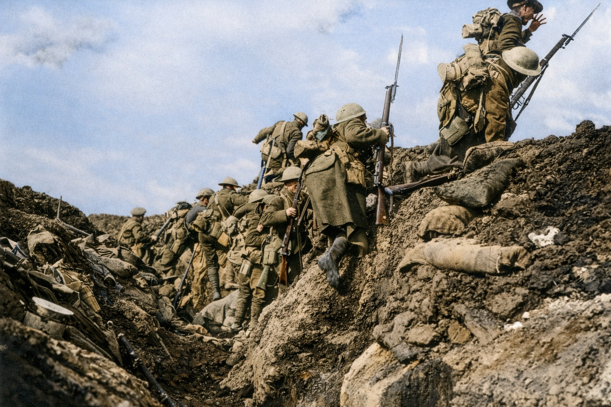 Атака с примкнутыми штыками