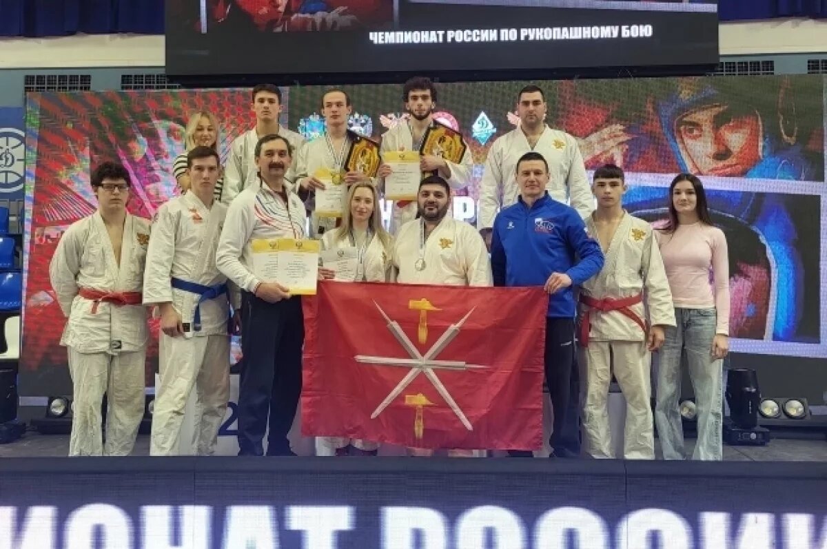    Туляки взяли награды Всероссийских соревнований по рукопашному бою