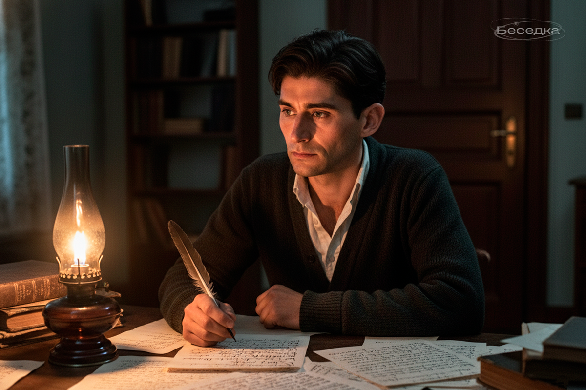    Франц Кафка за ночным письмом