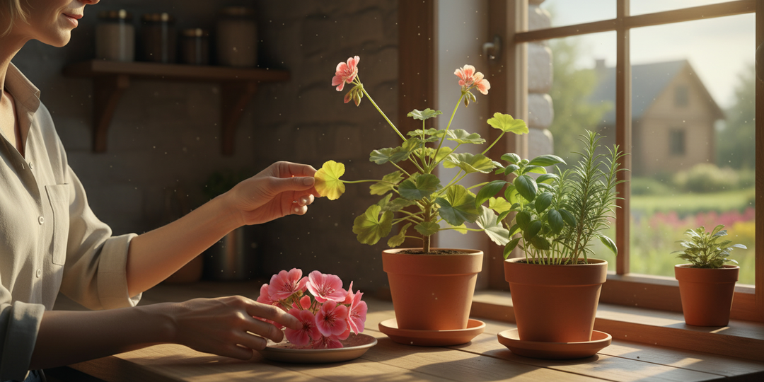 Желтеют листья у герани: причины недуга и что делать