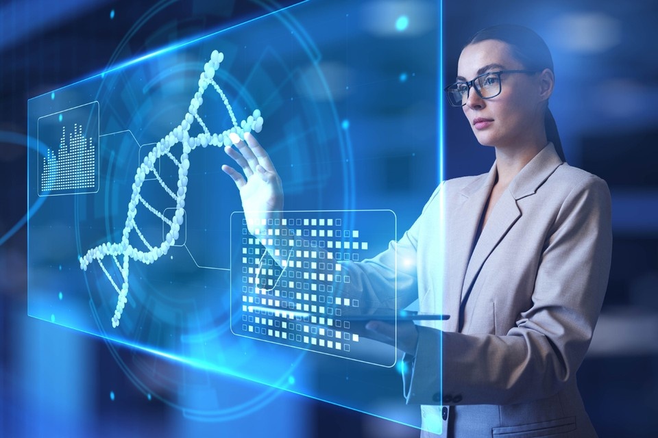    Чтобы «вычислить» варианты генов, которые могут быть связаны с предрасположенностями, например, к частым заболеваниям, берут генетические данные большого количества людей и ищут в них ассоциации. Фото: SWKStock/Shuttestock/Fotodom