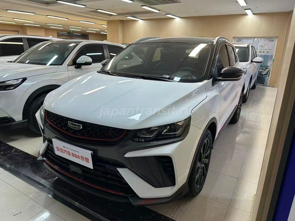 Geely Coolray. Источник: скриншот из Телеграмм канала "Япония Транзит"