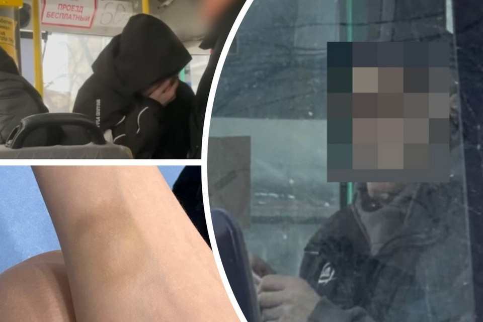 В Новосибирске водитель маршрутки напал на 12-летнего школьника. Фото: предоставлено мамой пострадавшего мальчика