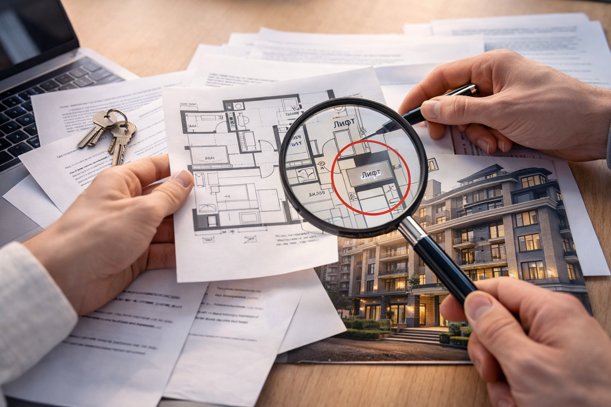 Проблемные места — лифты, соседство с техническими зонами, нюансы проекта. Про то самое “проверить ДО”, чтобы потом не переплачивать за ошибки.