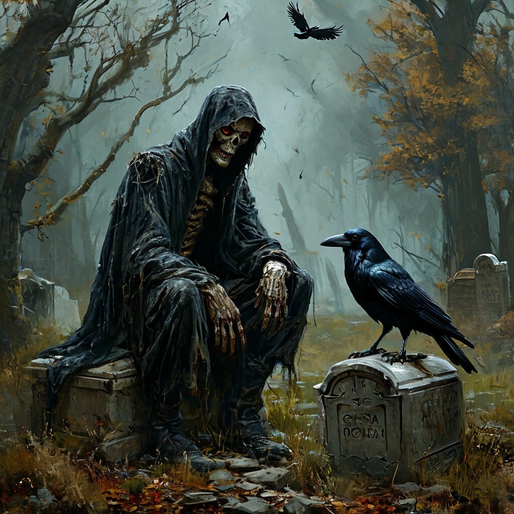 Скелет хозяина с артритным позвонком 