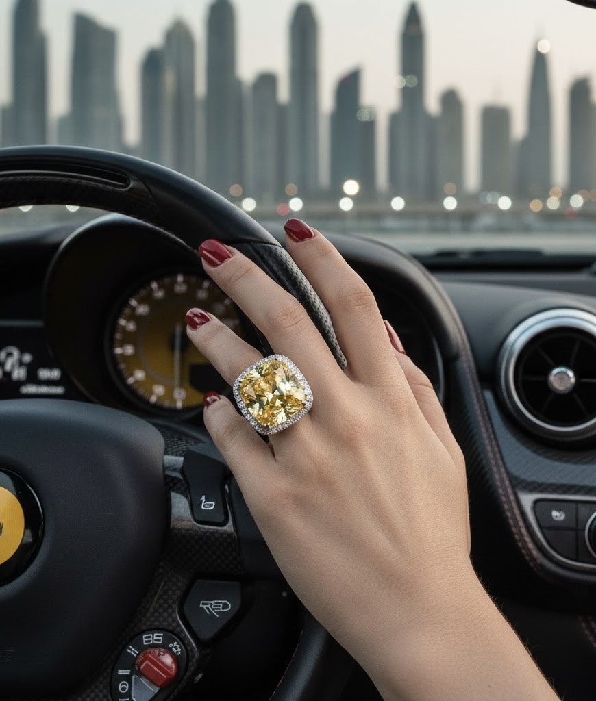 7 карат чистого счастья. Эксперты оценили подарок таинственного избранника в цену особняка». 💍💎