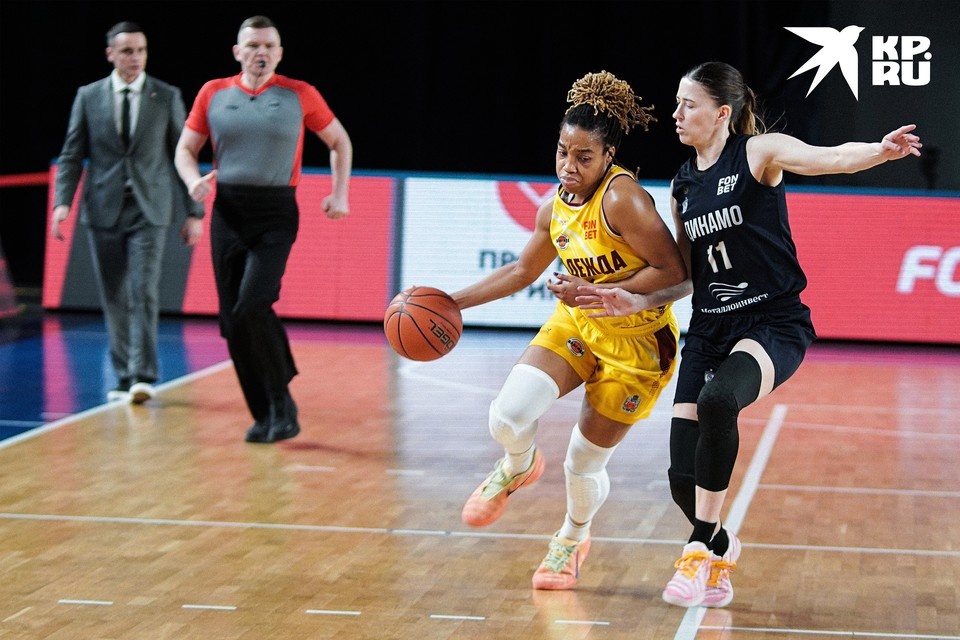    В последней четверти «Надежда» разыгралась и обошла соперника на 10 очков. Яна Вежлева