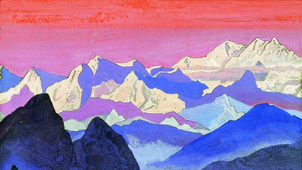     Николай Рерих. Гималаи. 1933