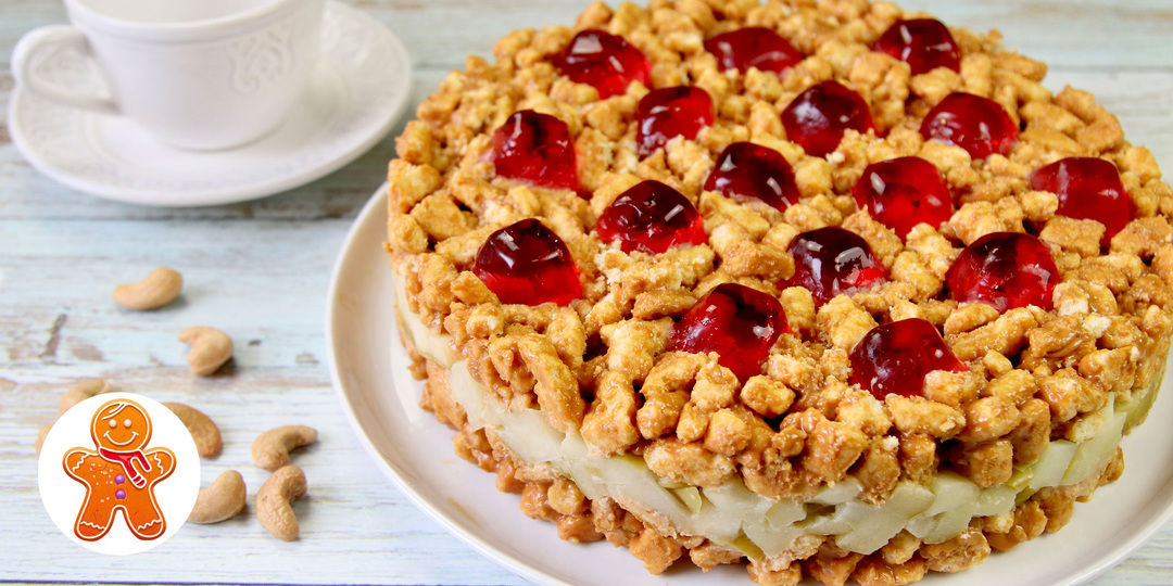Торт "Резекне" 🍰 Похож на "Муравейник", но совсем другой