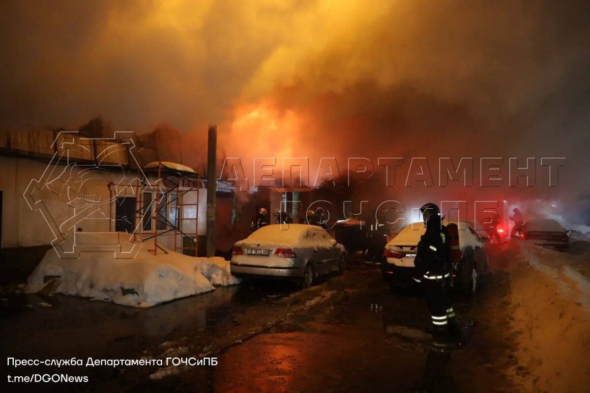    Пожар в центре Москвы на площади 500 квадратных метров ликвидирован