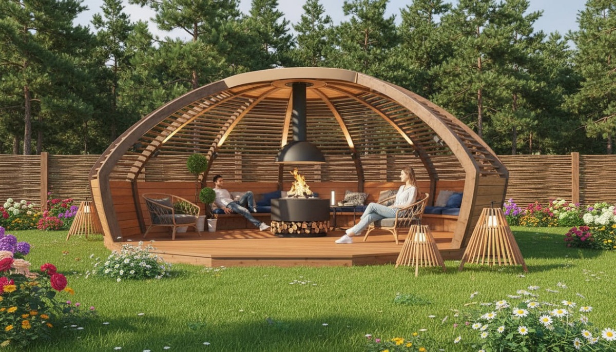 Купольная беседка Астра