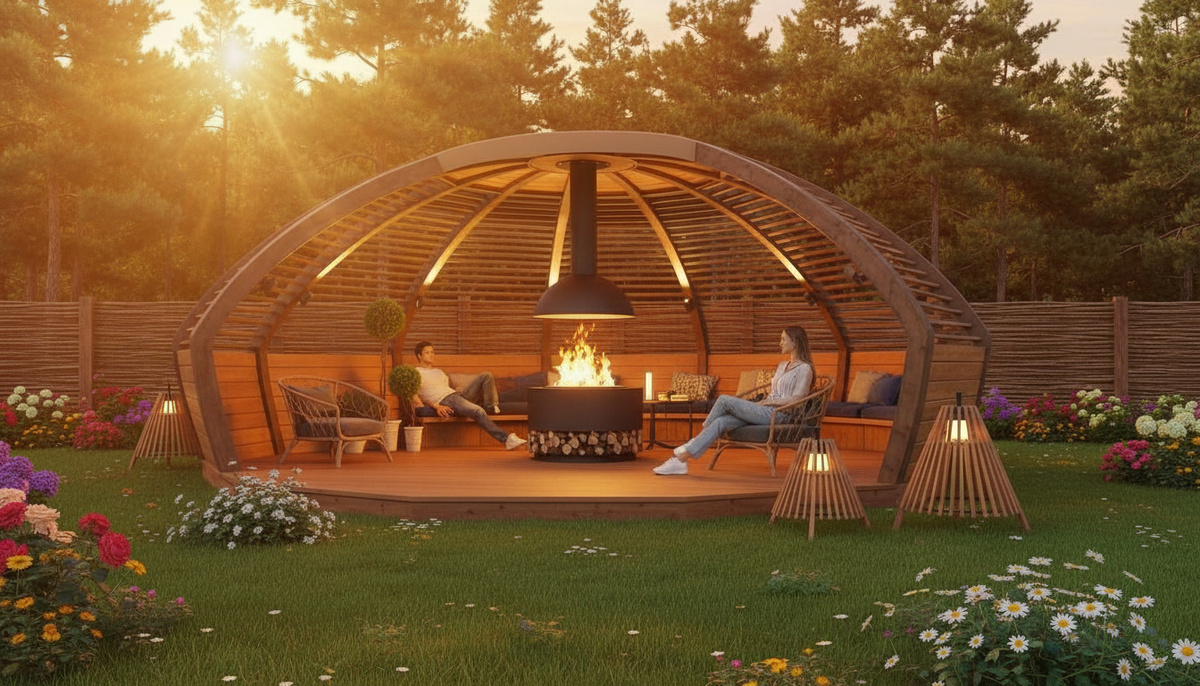 Купольная беседка Астра