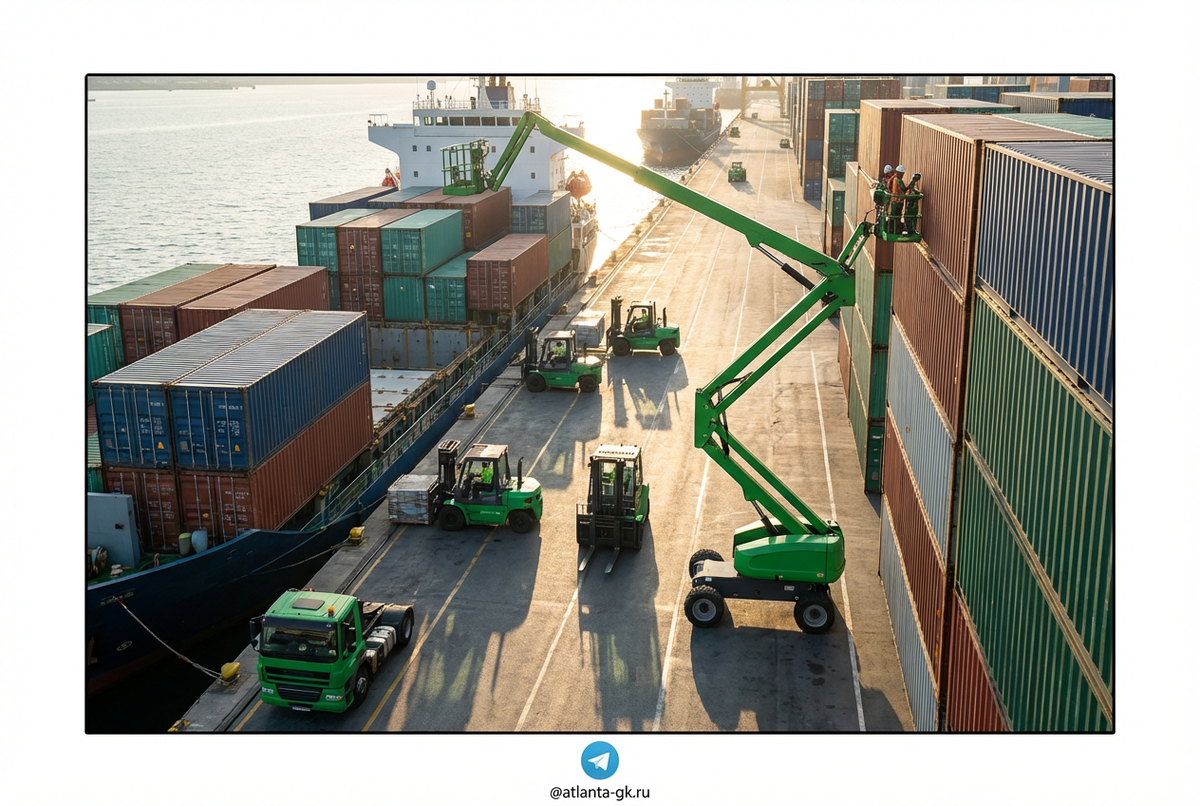    Обзор тенденций и аренды коленчатых подъёмников. Atlanta-gk