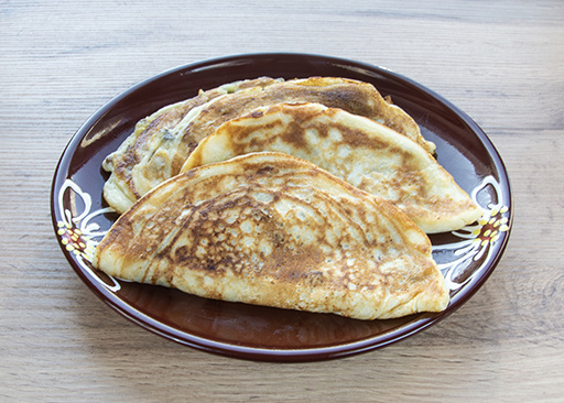 Блины-пирожки с грибами