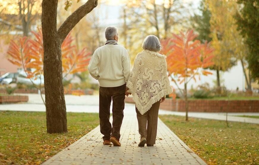 листья шуршали под ногами