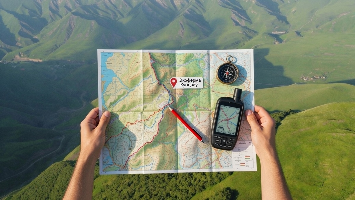 Окрестности Экофермы Кунцалу - весьма живописные места