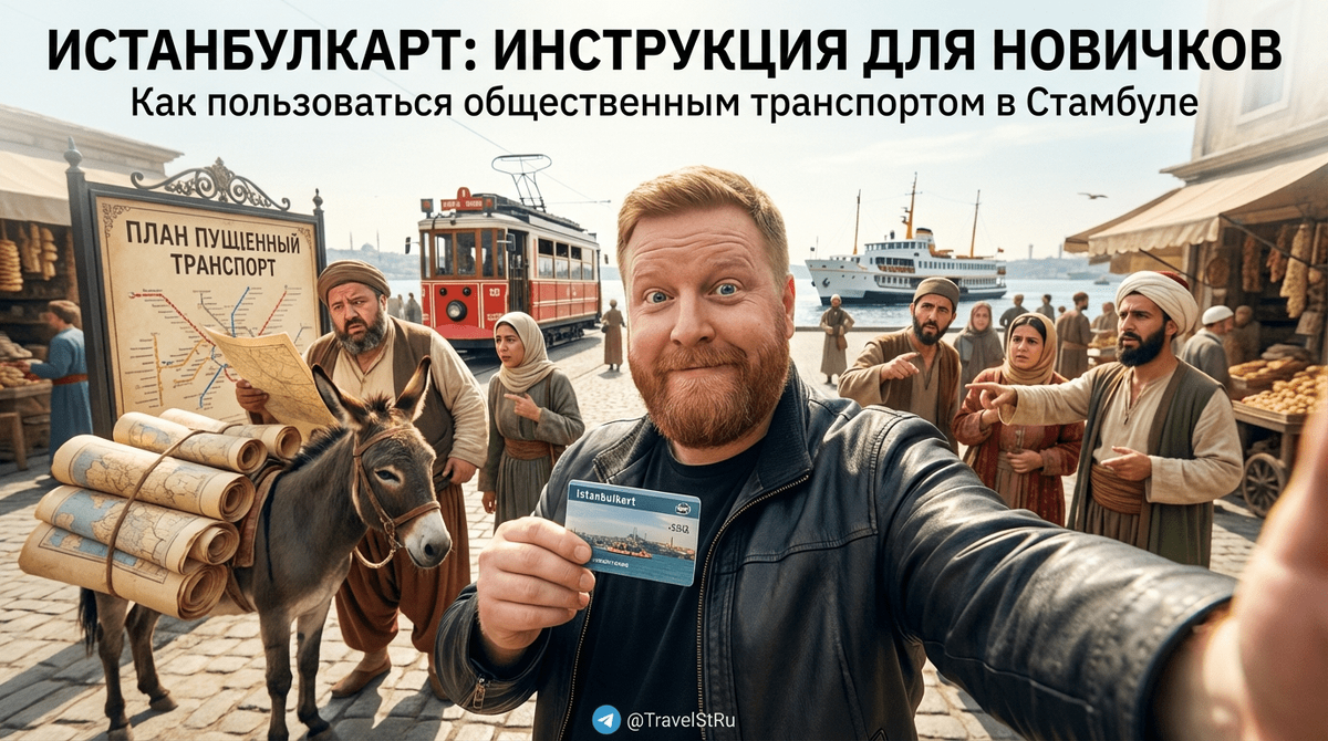 Общественный транспорт в Стамбуле: Istanbulkart — как пользоваться новичку