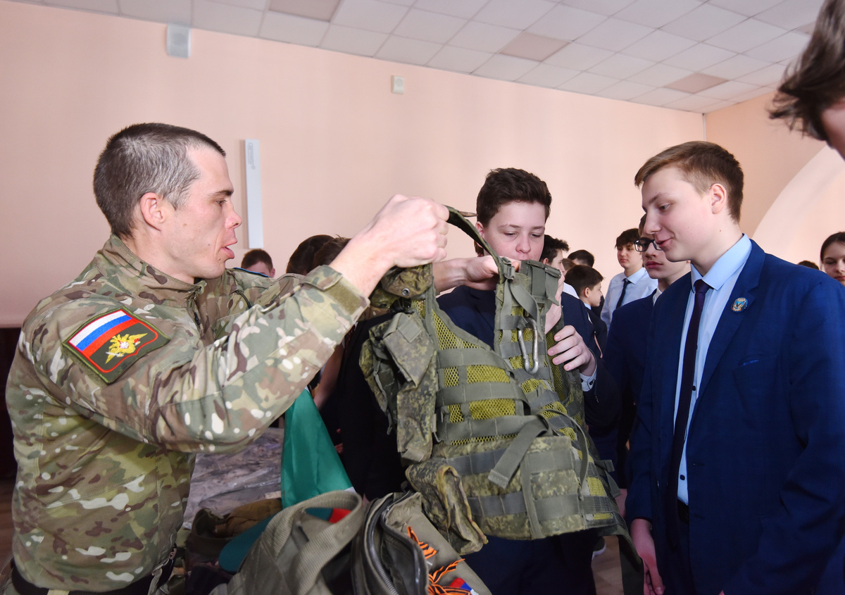 Участник Спецоперации Николай Николаевич Кислянский сам отец шестерых детей. 