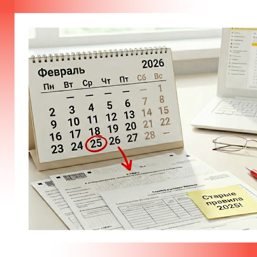 Читайте в новостях:
Списываем расходы на мужской праздник
Видеообзор: отчетность, НПД, фиксы
Прощальный 6-НДФЛ за 2025 год
Новые заявления для игорного бизнеса
Маркетплейсы закручивают гайки возвратов
Цифры для нефтянки за январь
Стройка на маткапитал: сведения в СФР