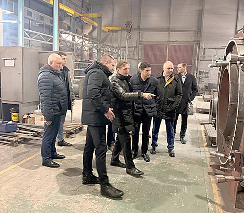    Делегация во главе с первым заместителем Губернатора Ростовской области А.Н. Господаревым. / ФОТО Влады Ситниковой Администратор