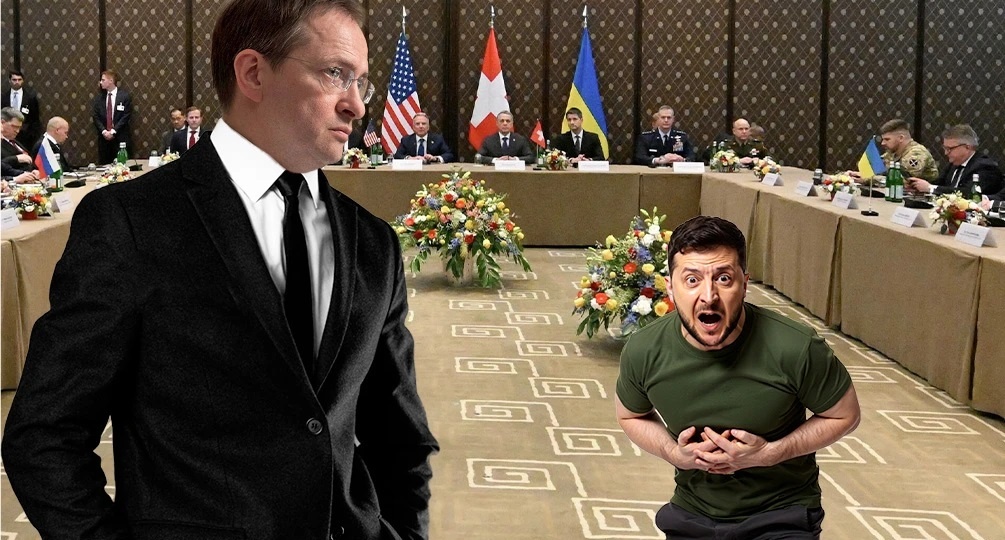 Зеленский испугался Мединского в Швейцарии: он боялся выдвижения ультиматума Украине