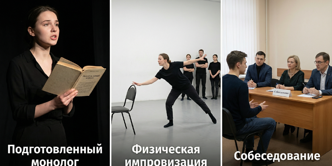 Что нужно сдавать на актёра и как подготовиться к поступлению 🎭