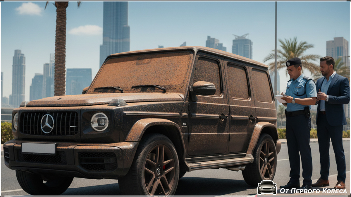 Штраф в Дубае