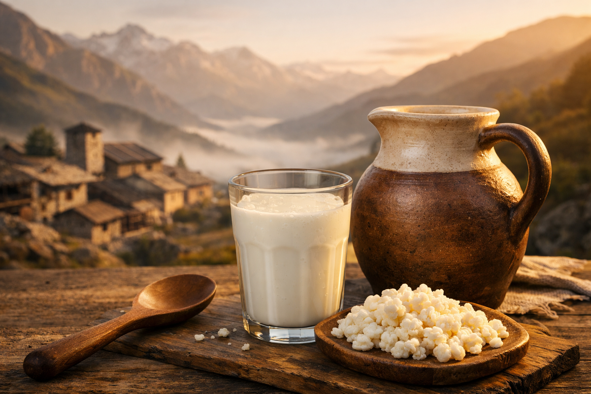 Кефирный грибок для производства кефира в домашних условиях 