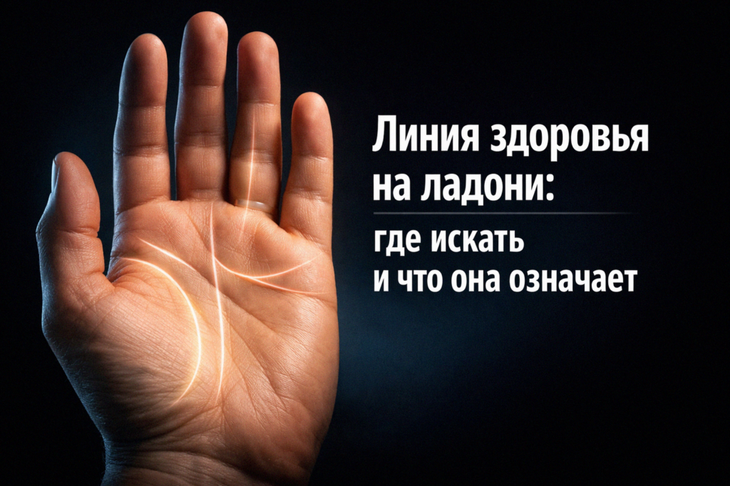    Линия здоровья на ладони и ее значение admin