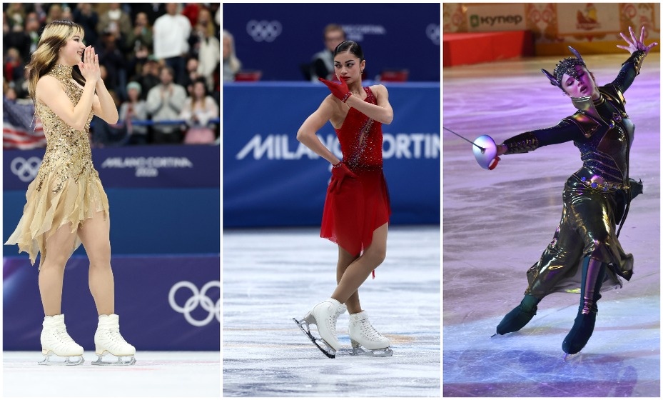    Алиса Лью, Аделия Петросян и Камила Валиева. Фото: Global Look Press / Li Ming / Fabrizio Carabelli / КП