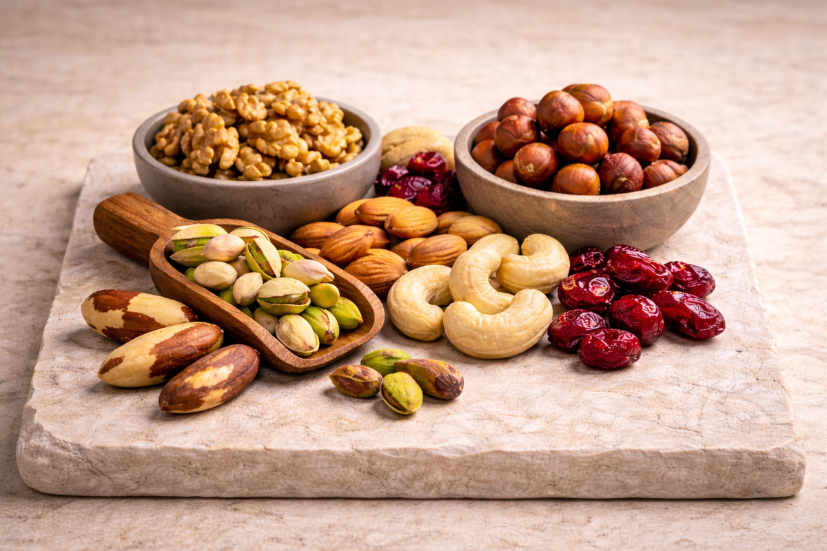 Лучшие орехи: ТОП-5 для сердца и сосудов по данным РКИ