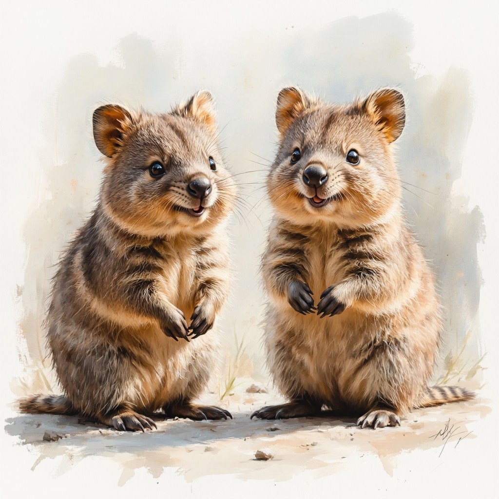 Самые улыбчивые животные - квокка