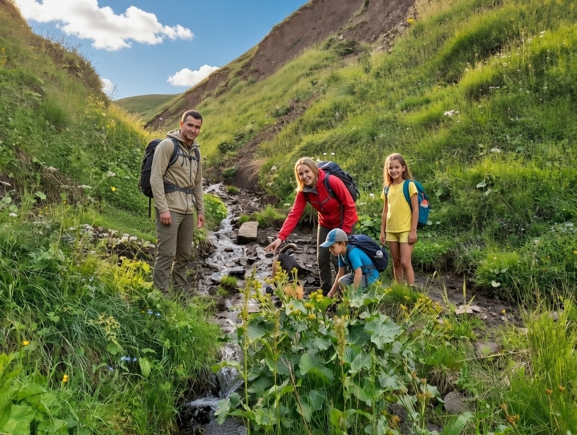 Чистейшие родники Экофермы Кунцалу
