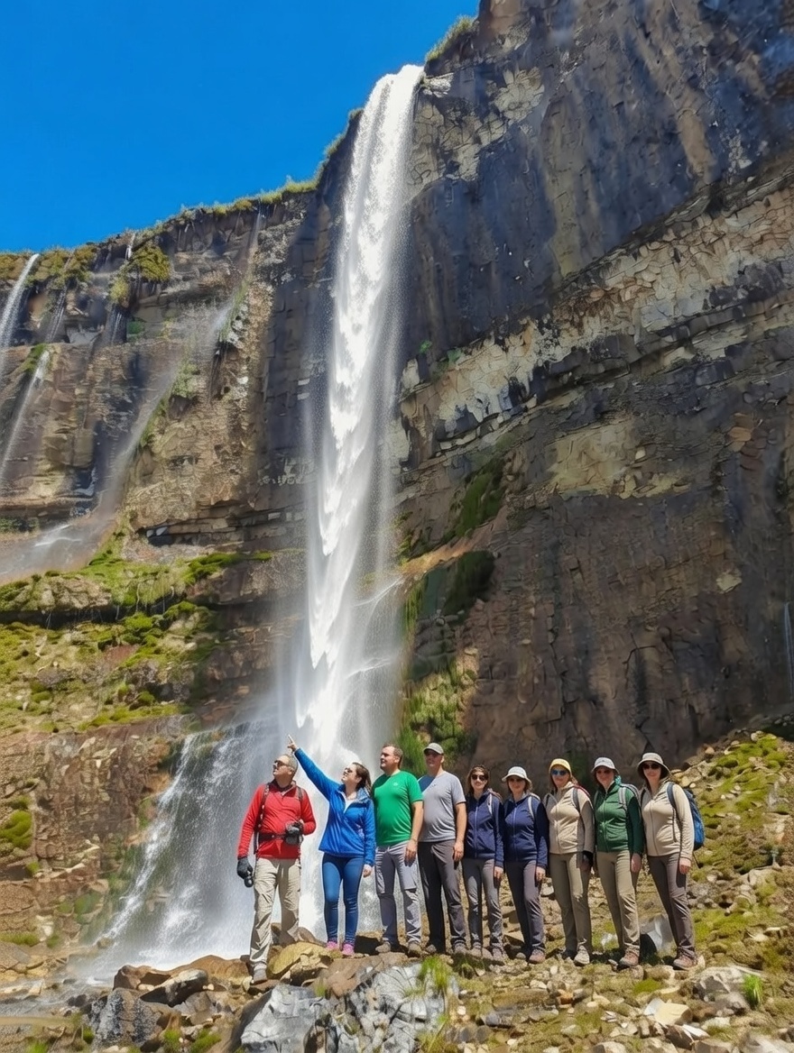 Гигантский водопад Шунудаг - важный объект, привлекающий туристов круглый год